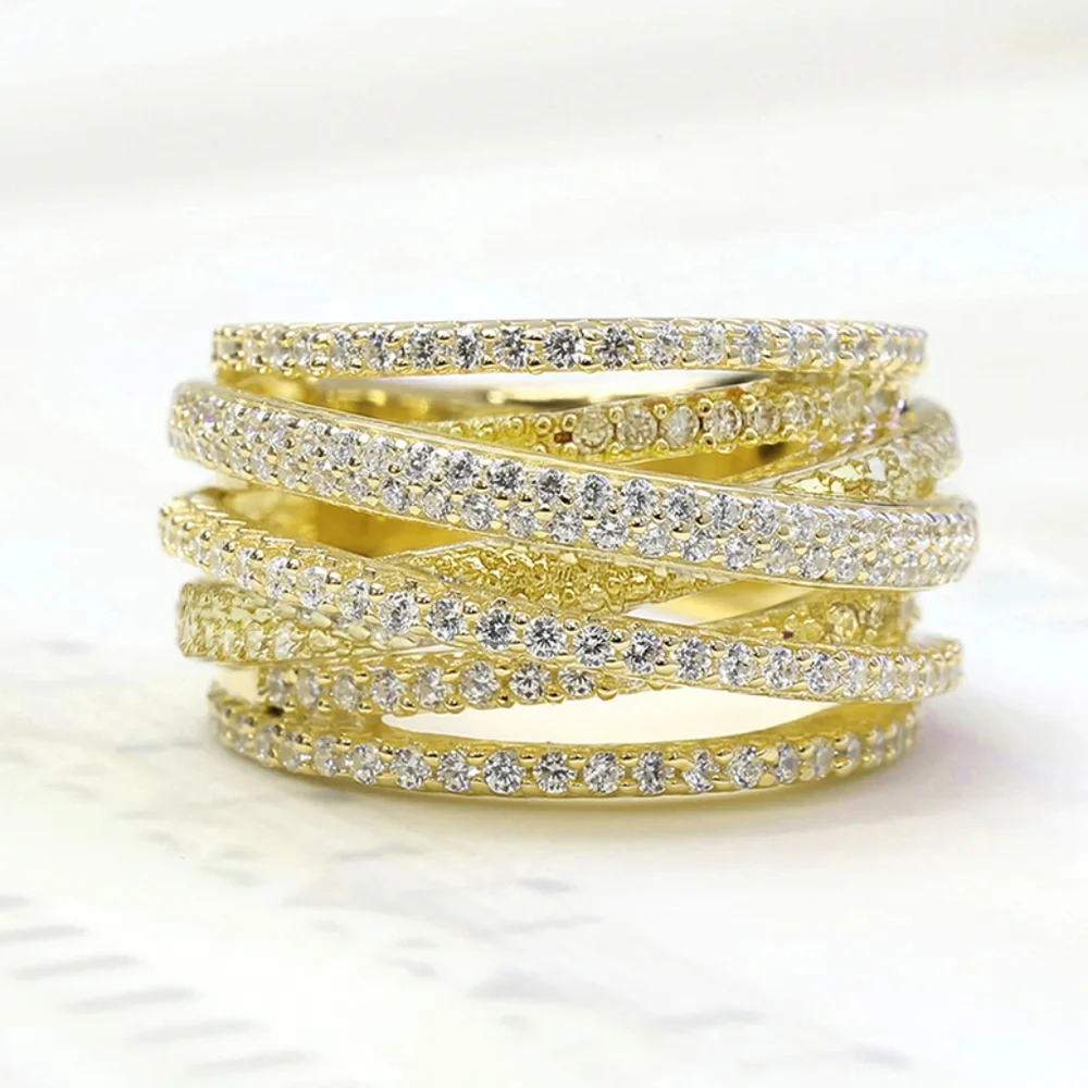 14k gold diamond ring - Picture 3 of 4